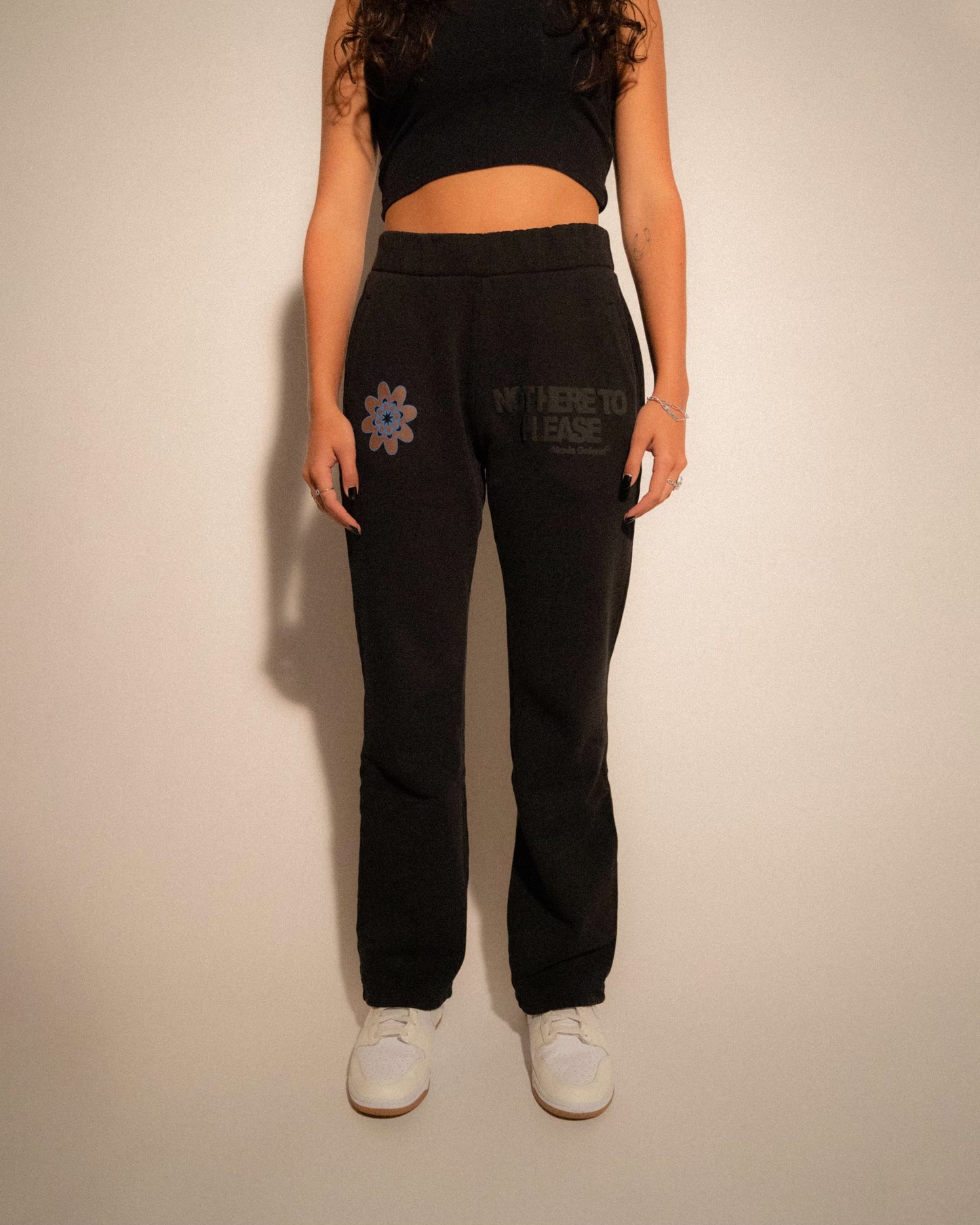 NotHere2please Sweatpants - Black